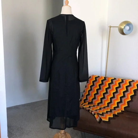 Nobu Nakano Japan Unfinished Style Eclectic Goth Dress - Picture 2 of 9